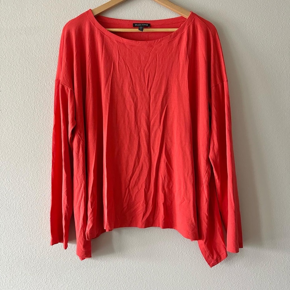 GUC Eileen Fisher long sleeve top, sz L